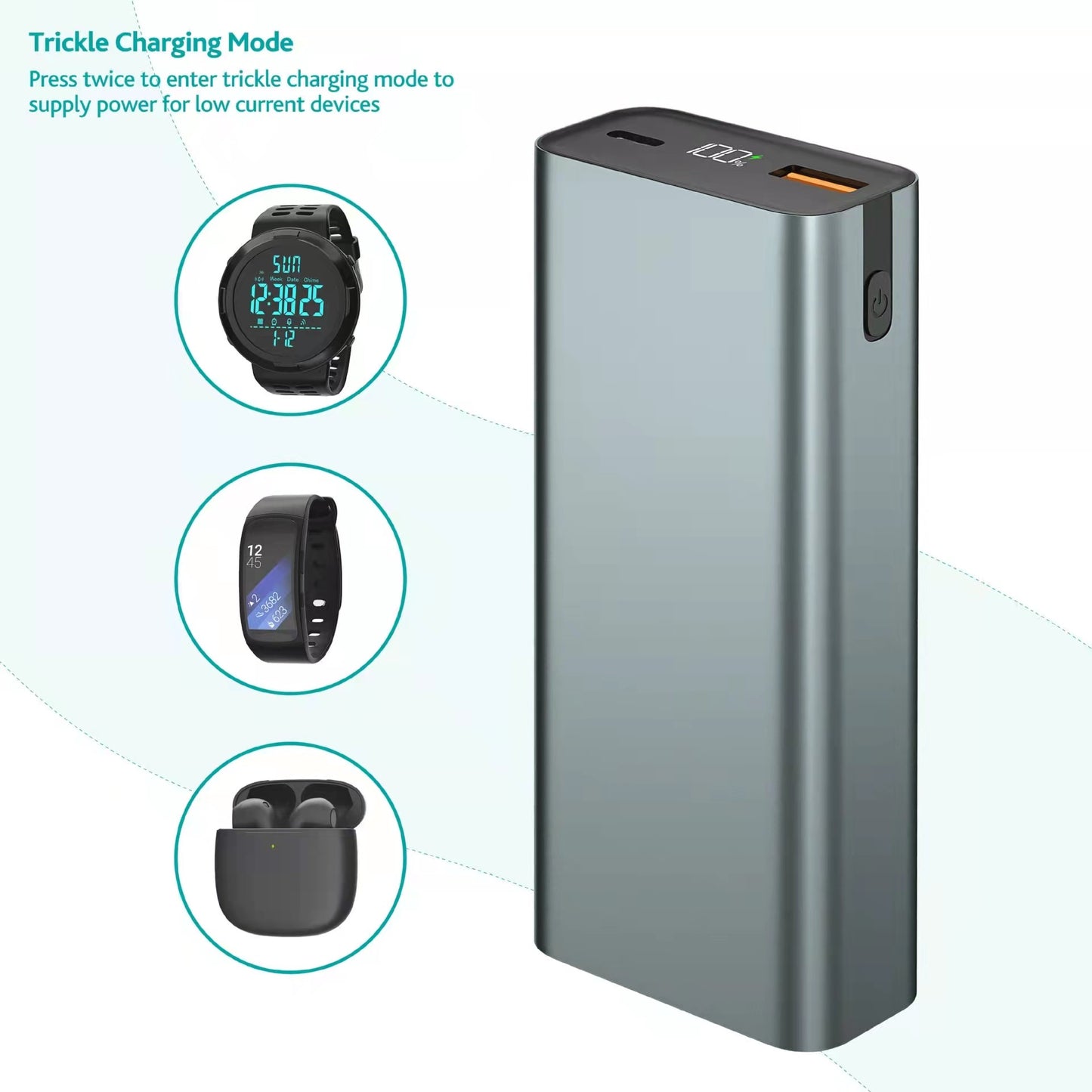 Powerbank 10000 speed charging JT7, JT8, JT9