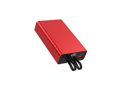 Powerbank 10000 normale F18 met 2 built in kabels JT13, JT14, JT15
